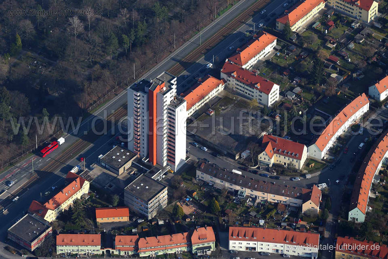 Luftaufnahme Paumannstraße in Nürnberg | Mittelfranken, Bayern