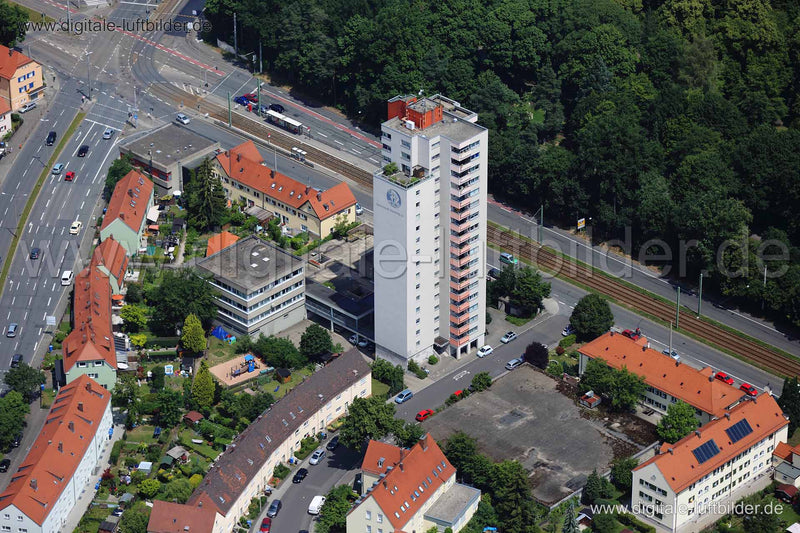 Luftaufnahme Paumannstraße in Nürnberg | Mittelfranken, Bayern