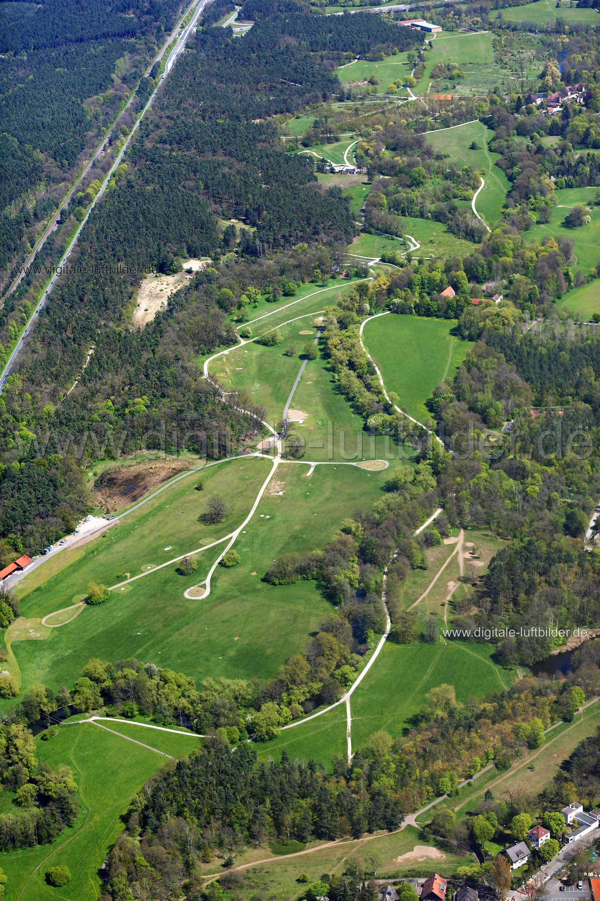 Luftaufnahme Pegnitz Ost in Nürnberg | Mittelfranken, Bayern