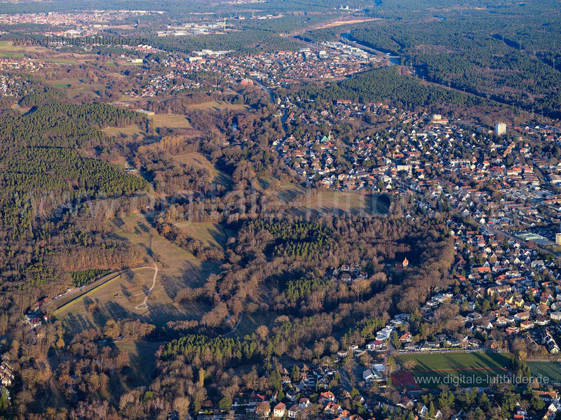 Luftaufnahme Pegnitztal Ost in Nürnberg | Mittelfranken, Bayern