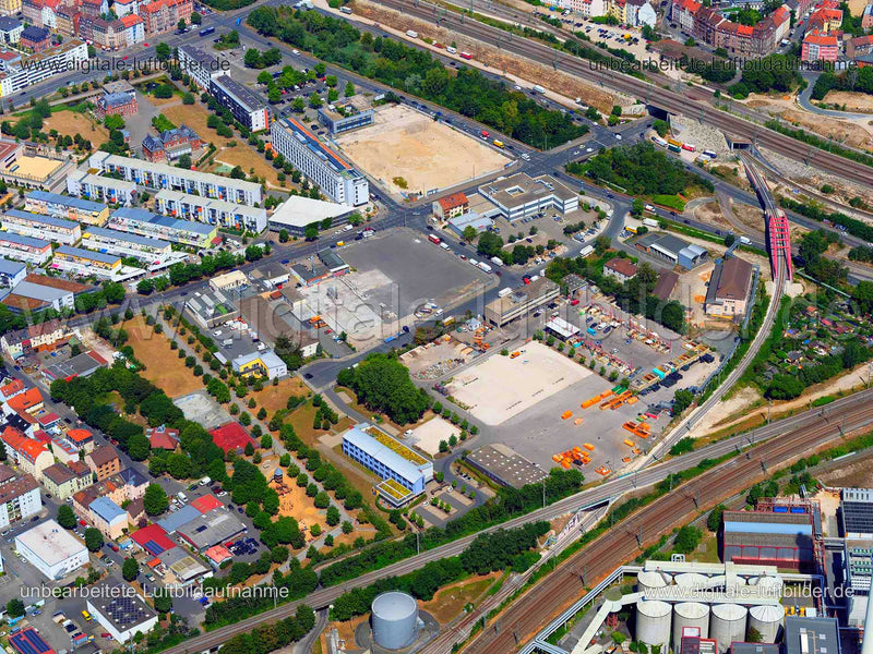 Luftaufnahme Pferdemarkt in Nürnberg | Mittelfranken, Bayern