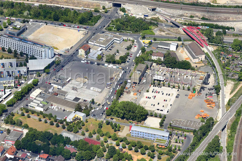 Luftaufnahme Pferdemarkt in Nürnberg | Mittelfranken, Bayern