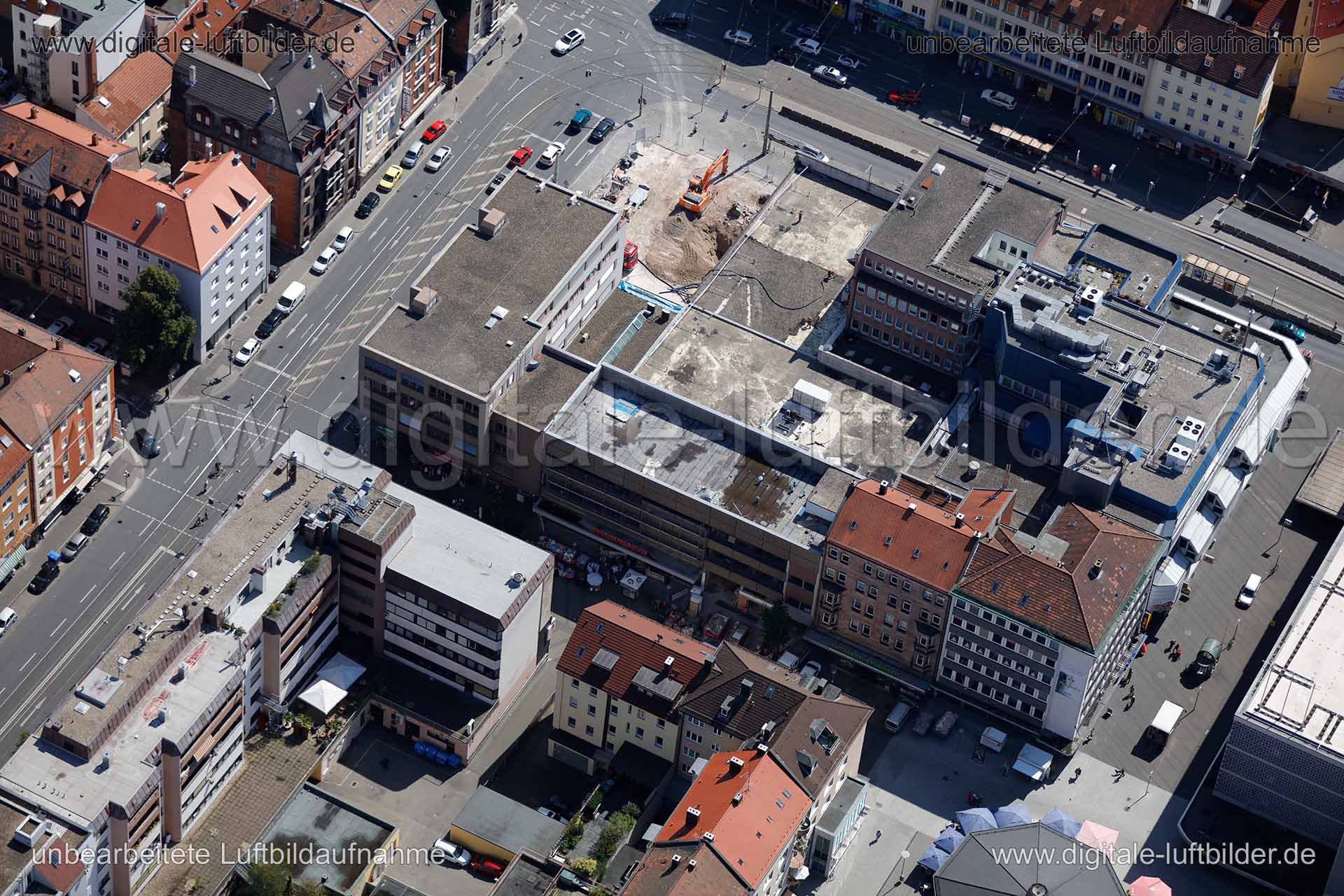 Luftaufnahme Pillenreuther straße in Nürnberg | Mittelfranken, Bayern