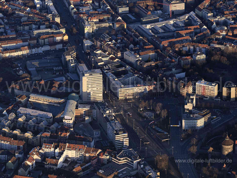 Luftaufnahme Plärrer in Nürnberg | Mittelfranken, Bayern