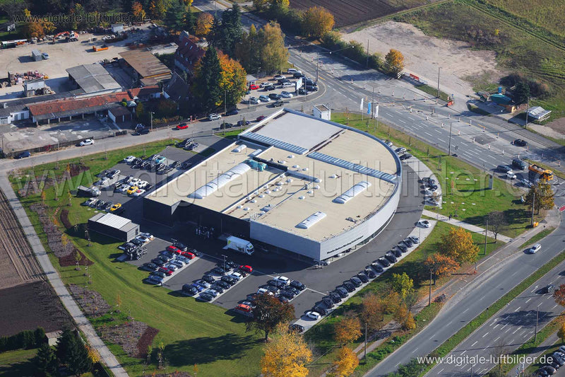 Luftaufnahme Porsche Zentrum in Nürnberg | Mittelfranken, Bayern