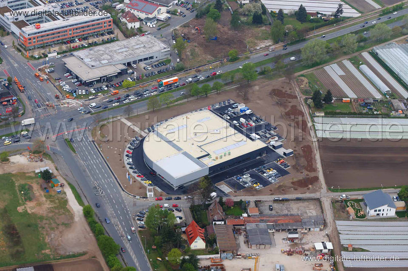 Luftaufnahme Porsche Zentrum in Nürnberg | Mittelfranken, Bayern