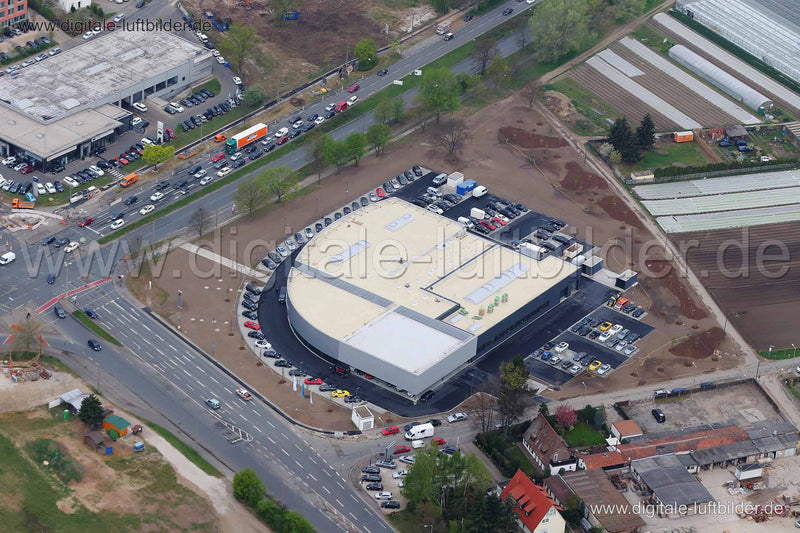 Luftaufnahme Porsche Zentrum in Nürnberg | Mittelfranken, Bayern