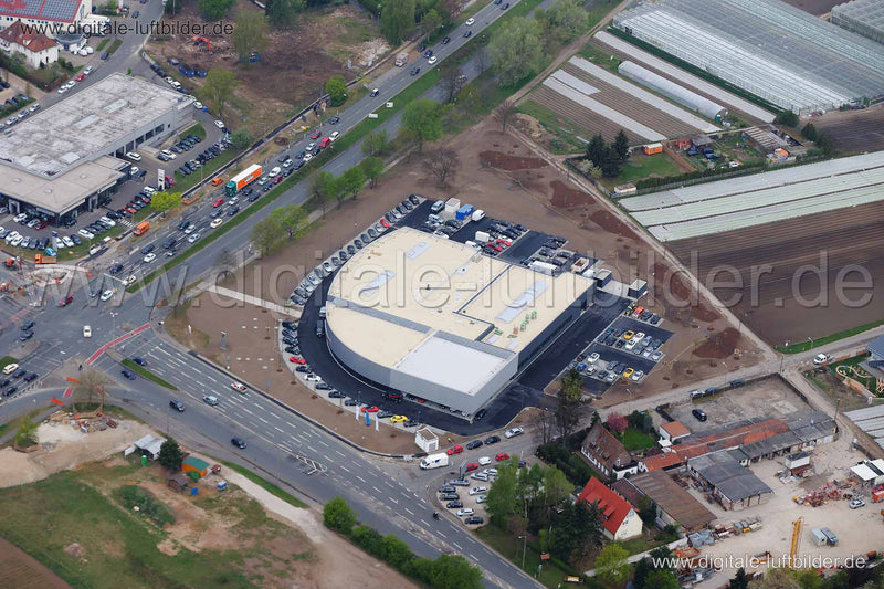 Luftaufnahme Porsche Zentrum in Nürnberg | Mittelfranken, Bayern