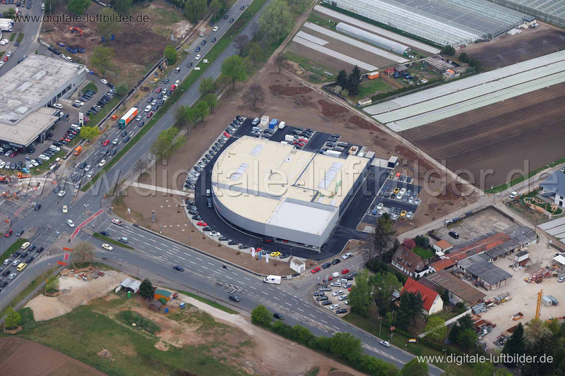 Luftaufnahme Porsche Zentrum in Nürnberg | Mittelfranken, Bayern