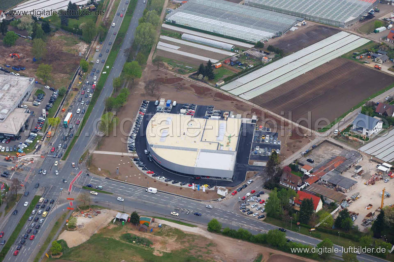 Luftaufnahme Porsche Zentrum in Nürnberg | Mittelfranken, Bayern