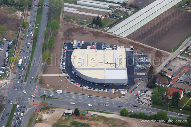 Luftaufnahme Porsche Zentrum in Nürnberg | Mittelfranken, Bayern