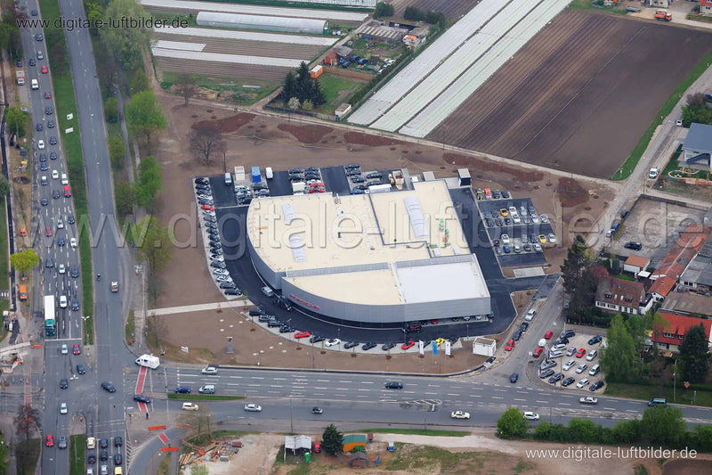 Luftaufnahme Porsche Zentrum in Nürnberg | Mittelfranken, Bayern