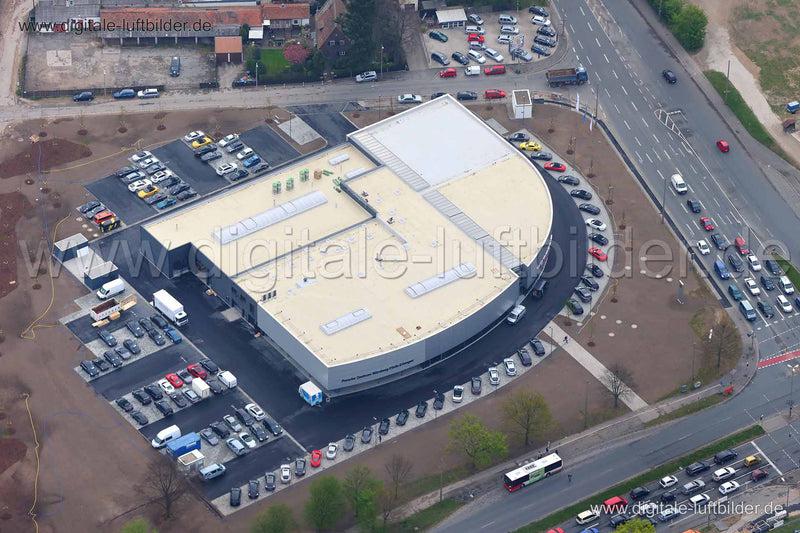 Luftaufnahme Porsche Zentrum in Nürnberg | Mittelfranken, Bayern