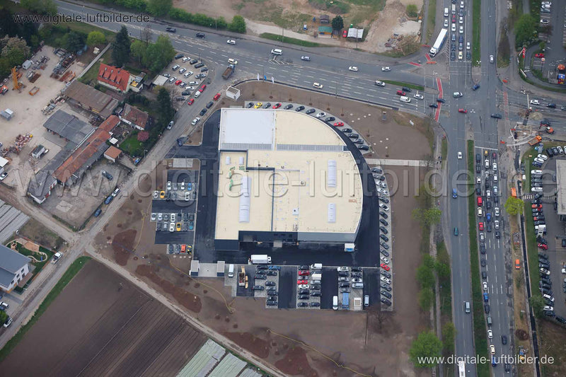 Luftaufnahme Porsche Zentrum in Nürnberg | Mittelfranken, Bayern