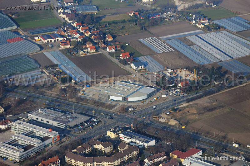 Luftaufnahme Porsche Zentrum Erlanger Straße in Nürnberg | Mittelfranken, Bayern