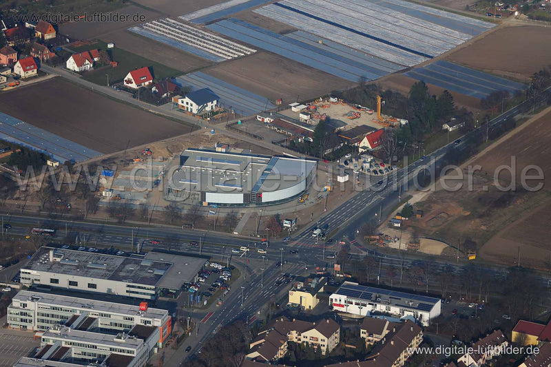 Luftaufnahme Porsche Zentrum Erlanger Straße in Nürnberg | Mittelfranken, Bayern