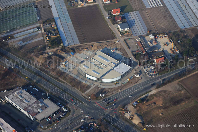 Luftaufnahme Porsche Zentrum Erlanger Straße in Nürnberg | Mittelfranken, Bayern