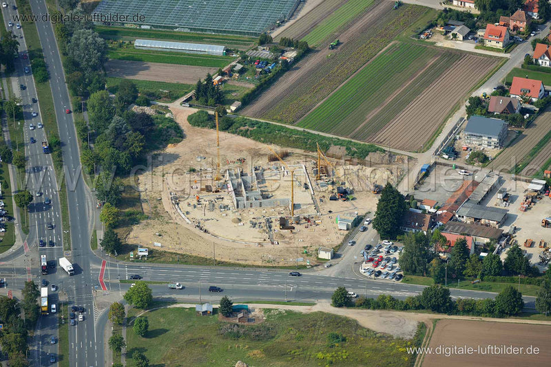 Luftaufnahme Porsche Zentrum Erlanger Straße in Nürnberg | Mittelfranken, Bayern