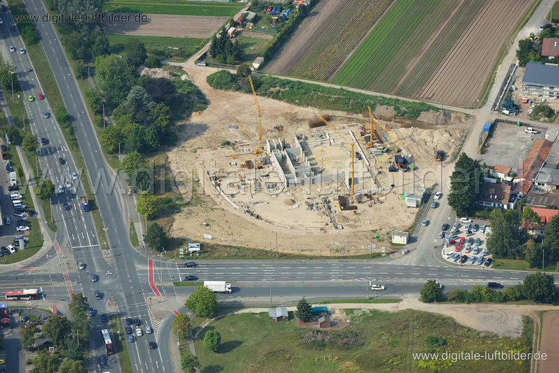 Luftaufnahme Porsche Zentrum Erlanger Straße in Nürnberg | Mittelfranken, Bayern