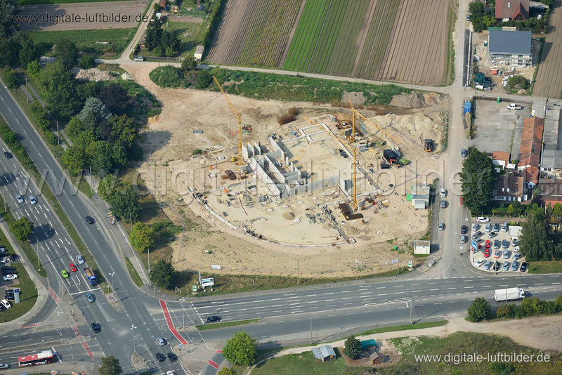 Luftaufnahme Porsche Zentrum Erlanger Straße in Nürnberg | Mittelfranken, Bayern