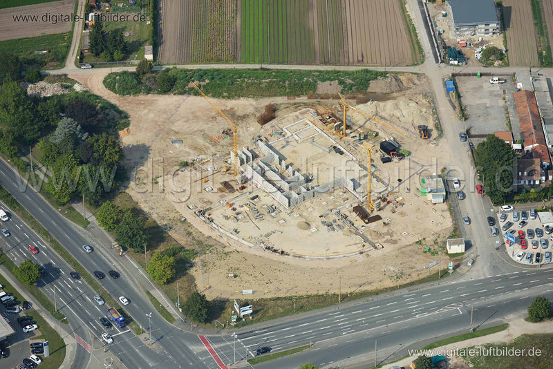Luftaufnahme Porsche Zentrum Erlanger Straße in Nürnberg | Mittelfranken, Bayern