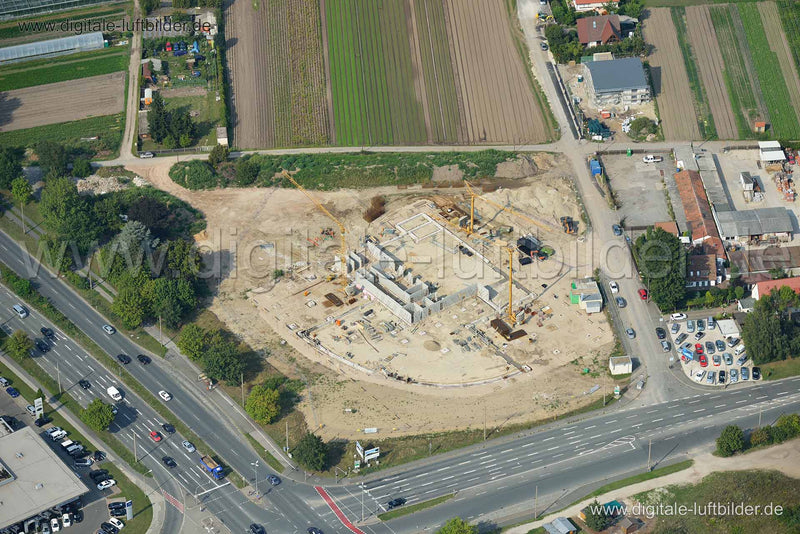 Luftaufnahme Porsche Zentrum Erlanger Straße in Nürnberg | Mittelfranken, Bayern