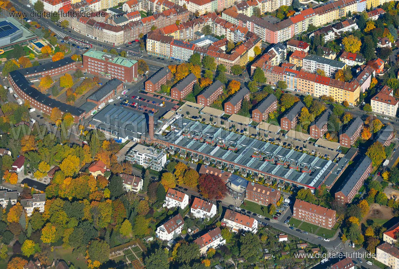 Luftaufnahme Post Kleestraße in Nürnberg | Mittelfranken, Bayern