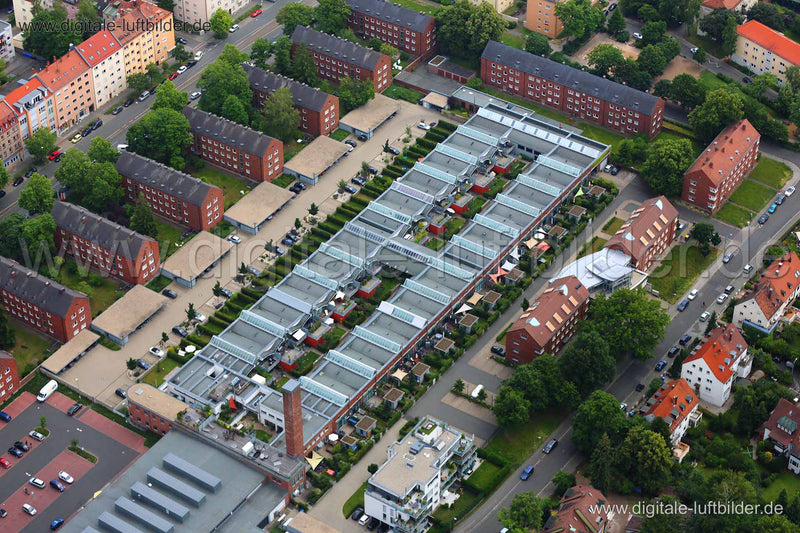 Luftaufnahme Posthof in Nürnberg | Mittelfranken, Bayern