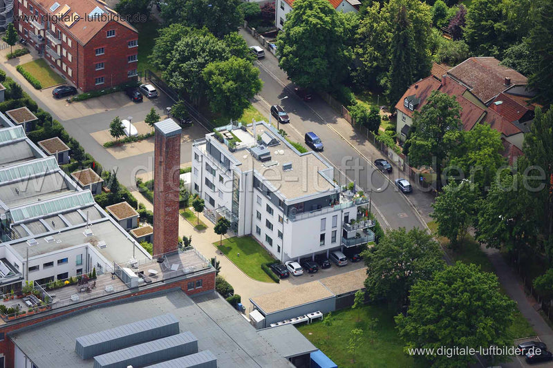 Luftaufnahme Posthof in Nürnberg | Mittelfranken, Bayern