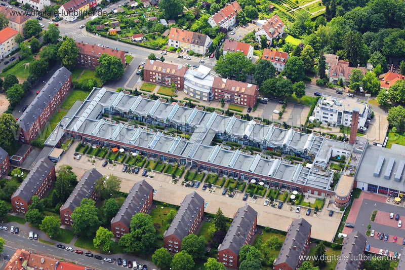 Luftaufnahme Posthof in Nürnberg | Mittelfranken, Bayern