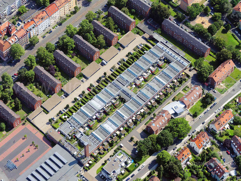 Luftaufnahme Poststraße in Nürnberg | Mittelfranken, Bayern