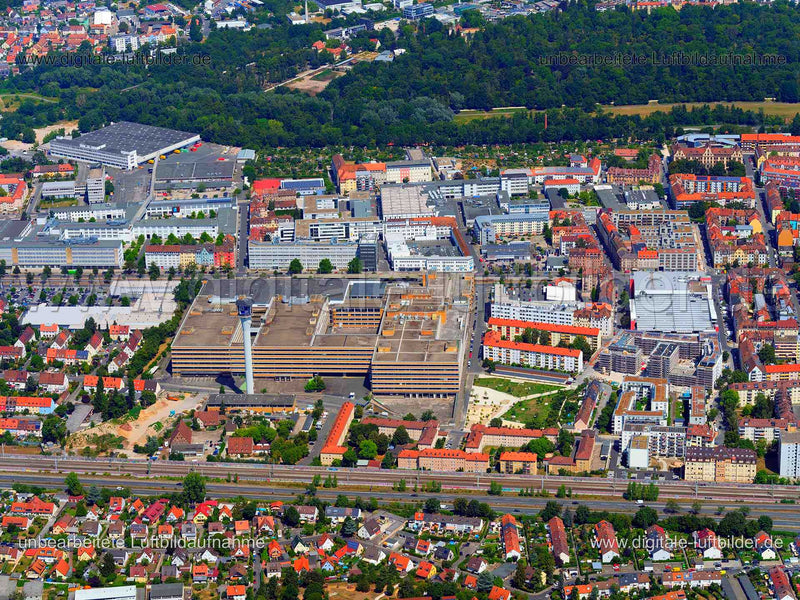 Luftaufnahme Quelle Areal in Nürnberg | Mittelfranken, Bayern