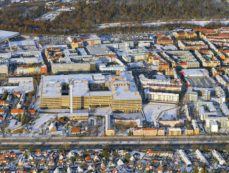 Luftaufnahme Quelle Areal in Nürnberg | Mittelfranken, Bayern
