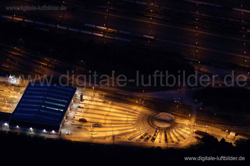 Luftaufnahme Rangierbahnhof in Nürnberg | Mittelfranken, Bayern