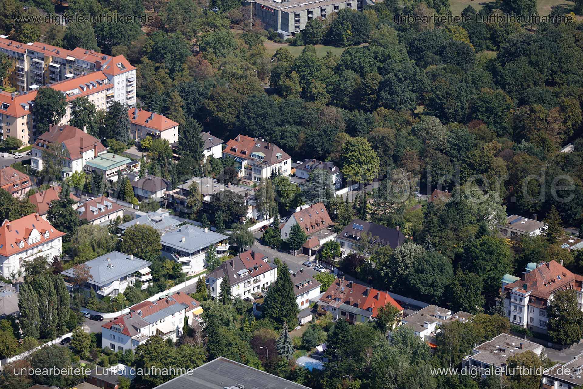 Luftaufnahme Rankestraße in Nürnberg | Mittelfranken, Bayern