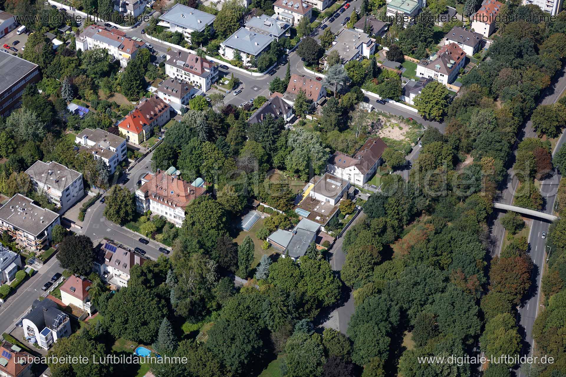 Luftaufnahme Rankestraße in Nürnberg | Mittelfranken, Bayern