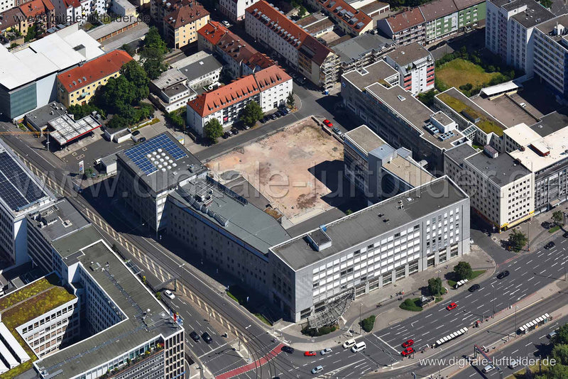 Luftaufnahme Rathenauplatz in Nürnberg | Mittelfranken, Bayern