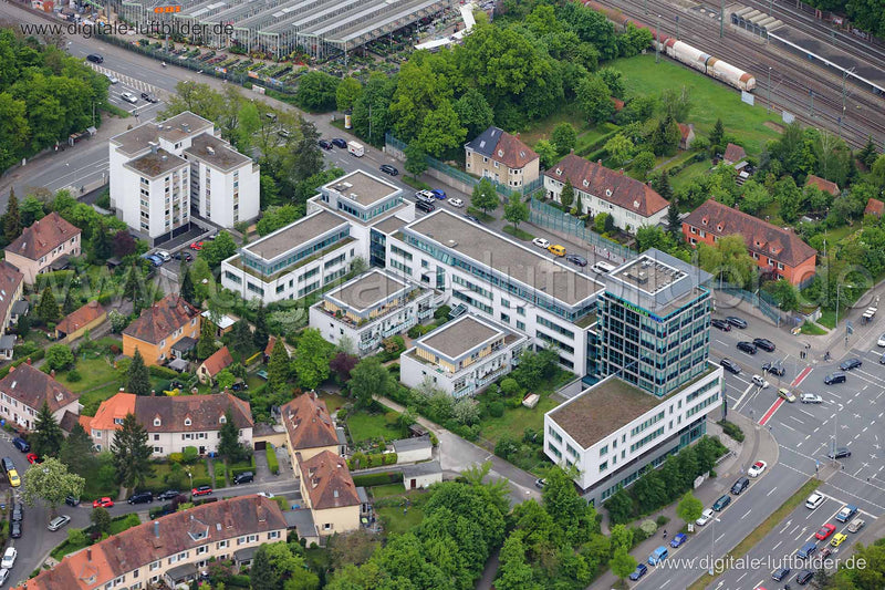Luftaufnahme Regensburger Straße in Nürnberg | Mittelfranken, Bayern