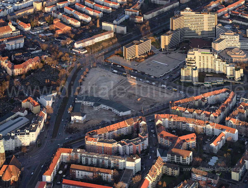 Luftaufnahme Regensburger Straße in Nürnberg | Mittelfranken, Bayern