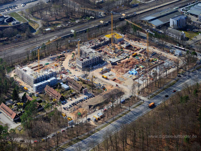 Luftaufnahme Regensburger Straße in Nürnberg | Mittelfranken, Bayern