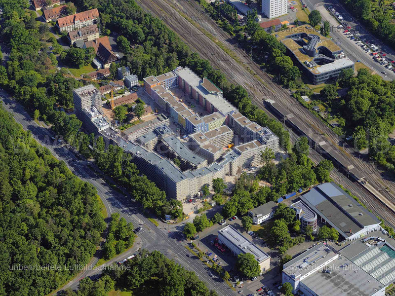 Luftaufnahme Regensburger Straße in Nürnberg | Mittelfranken, Bayern