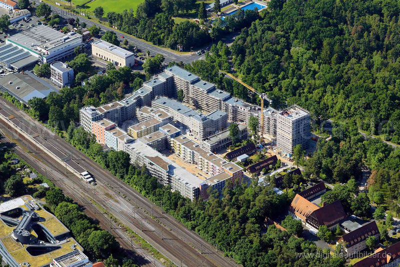 Luftaufnahme Regensburger Viertel in Nürnberg | Mittelfranken, Bayern
