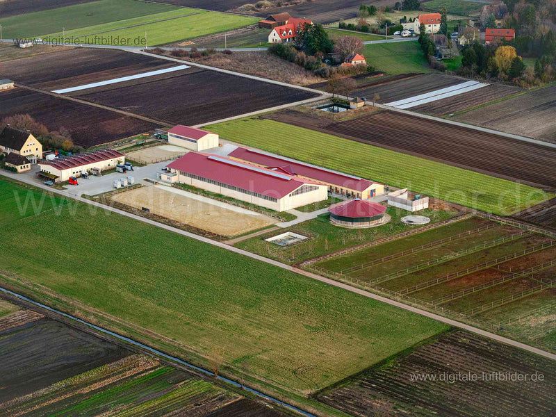 Luftaufnahme Reitstaffel in Nürnberg | Mittelfranken, Bayern