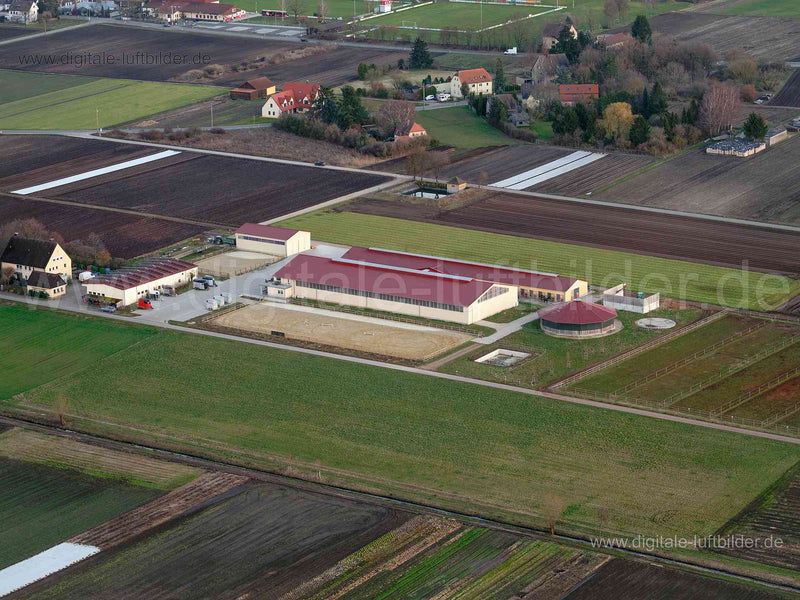 Luftaufnahme Reitstaffel in Nürnberg | Mittelfranken, Bayern