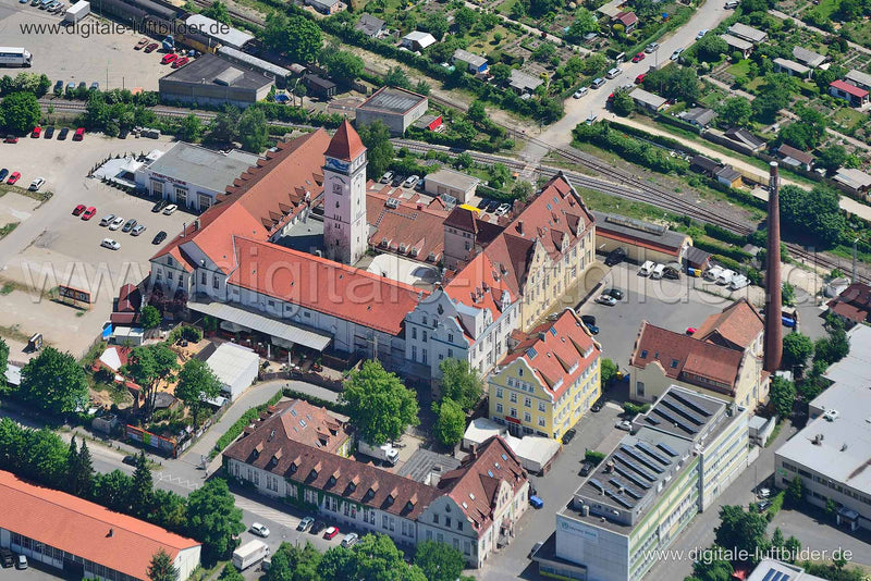 Luftaufnahme Resi in Nürnberg | Mittelfranken, Bayern