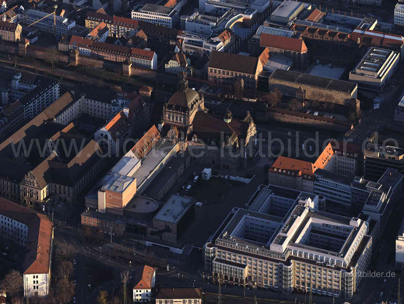 Luftaufnahme Richard-Wagner-Platz in Nürnberg | Mittelfranken, Bayern
