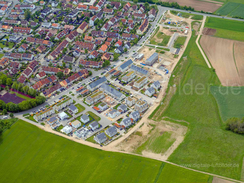 Luftaufnahme RieterBogen Kornburg in Nürnberg | Mittelfranken, Bayern