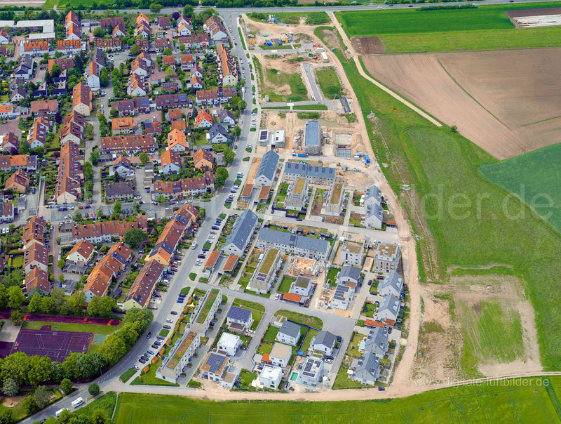 Luftaufnahme RieterBogen Kornburg in Nürnberg | Mittelfranken, Bayern