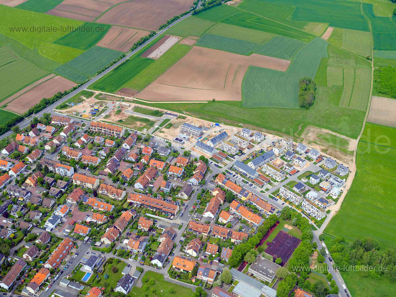 Luftaufnahme RieterBogen Kornburg in Nürnberg | Mittelfranken, Bayern