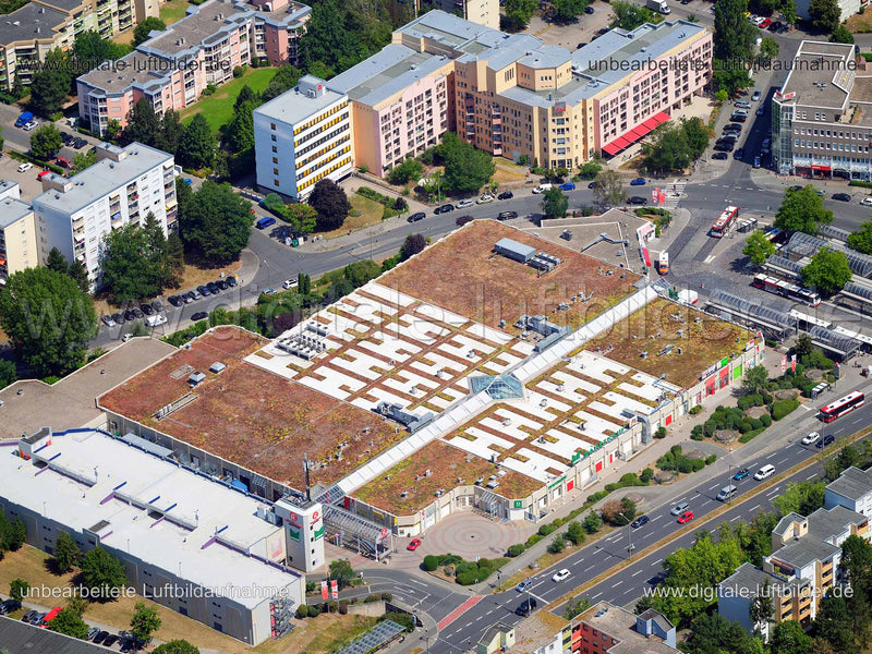 Luftaufnahme Röthenbacher Einkaufszentrum in Nürnberg | Mittelfranken, Bayern